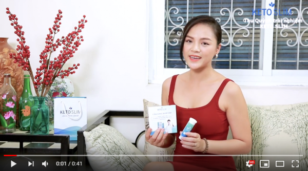 THU QUỲNH khẳng định Keto Slim là sản phẩm giảm béo từ thiên nhiên, an toàn